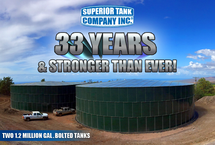 33 Years of Bolted Tanks